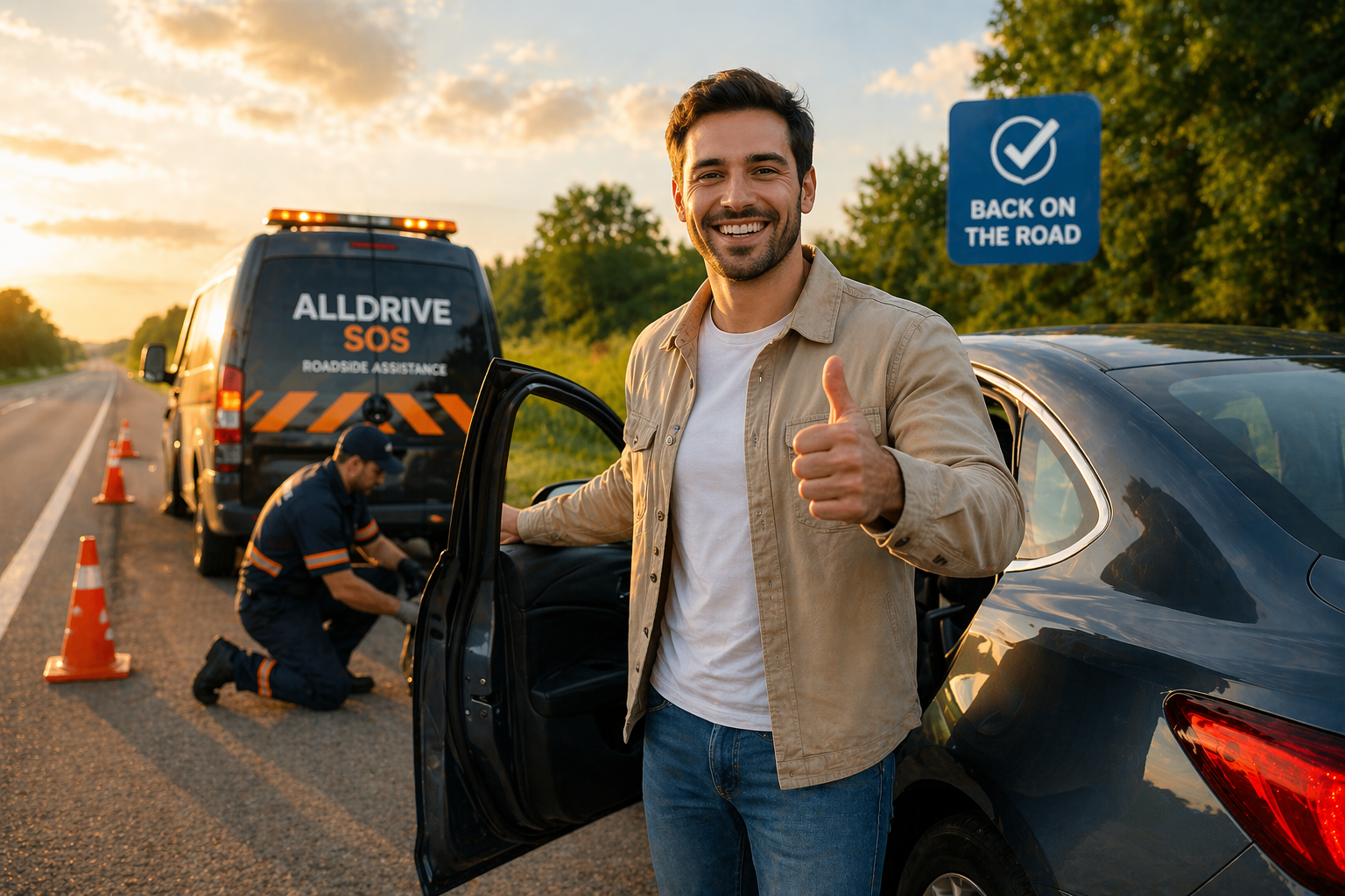 get back on the road